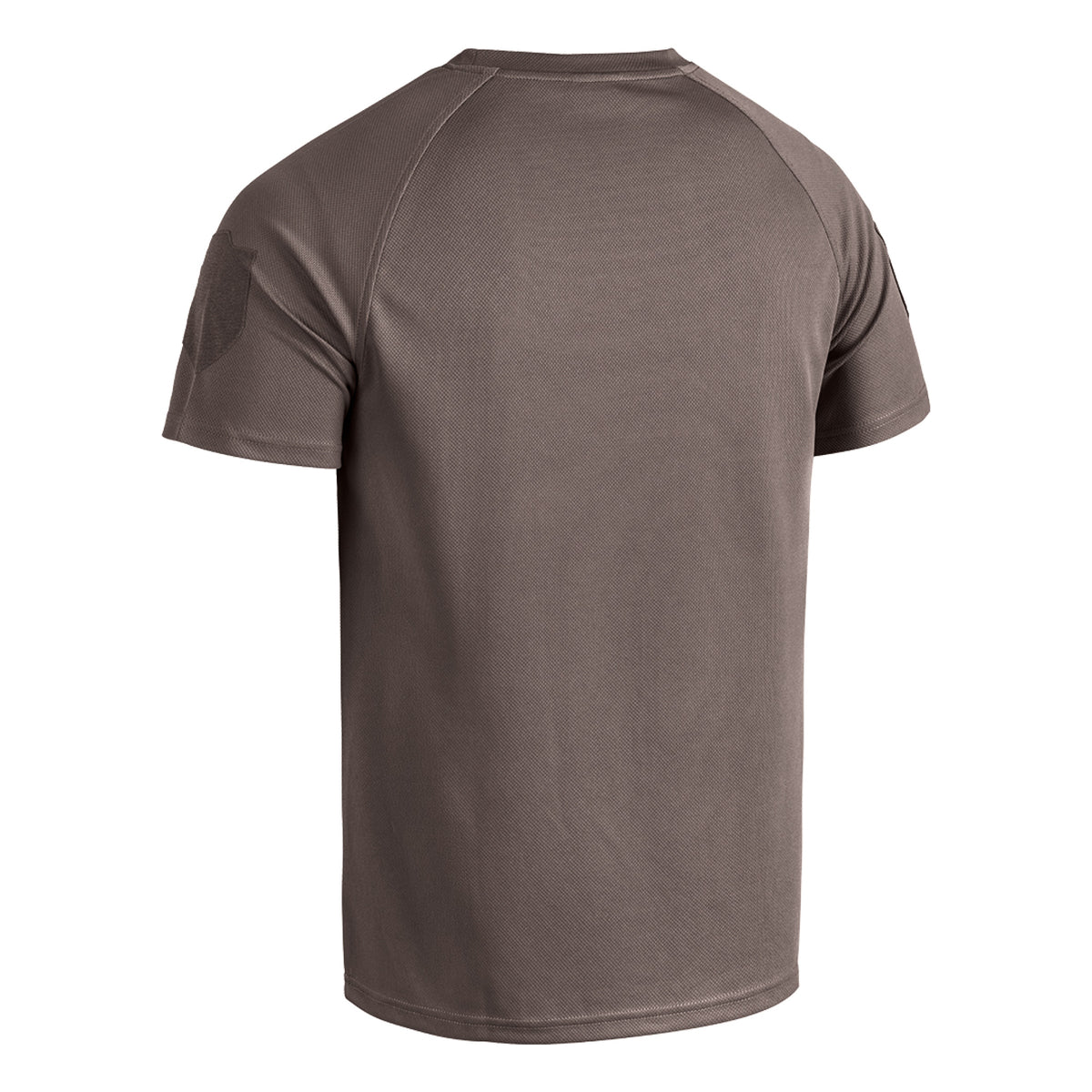 T-Shirt, Kurzarm, Rückseite, Kohlebraun, Mesh-Stoff