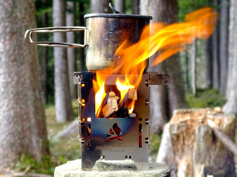 Kochtopf, Topf, Feuer, Flamme, Baum