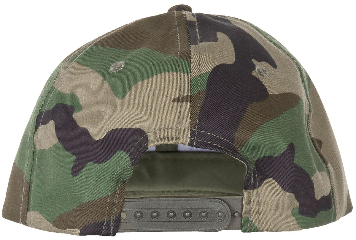 US Cap, woodland, grössenverstellbar