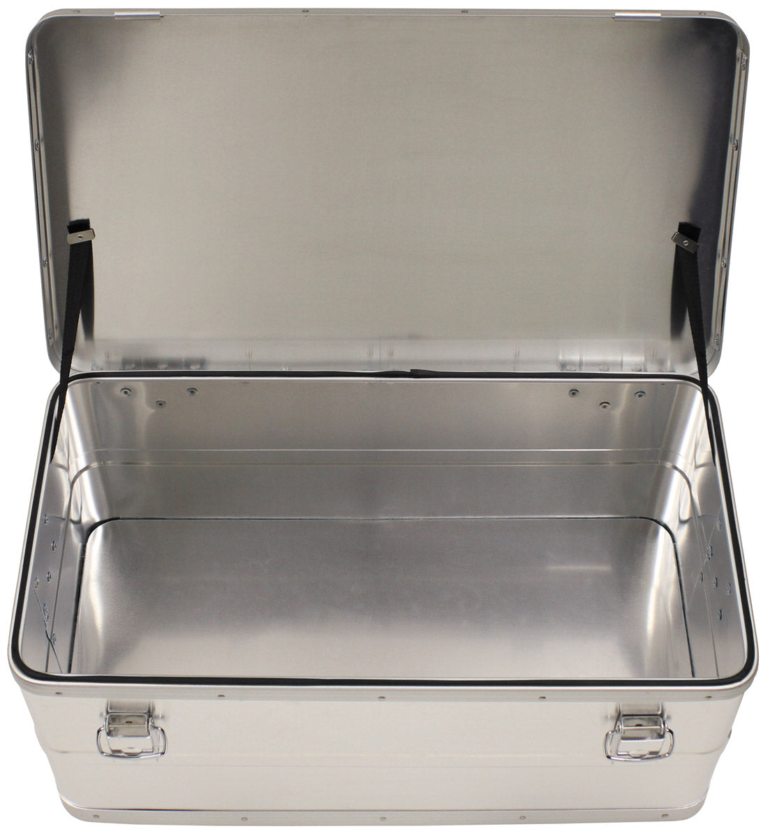 Transportkisten, Alu, 3er Set, 34 l, 55 l, 100 l