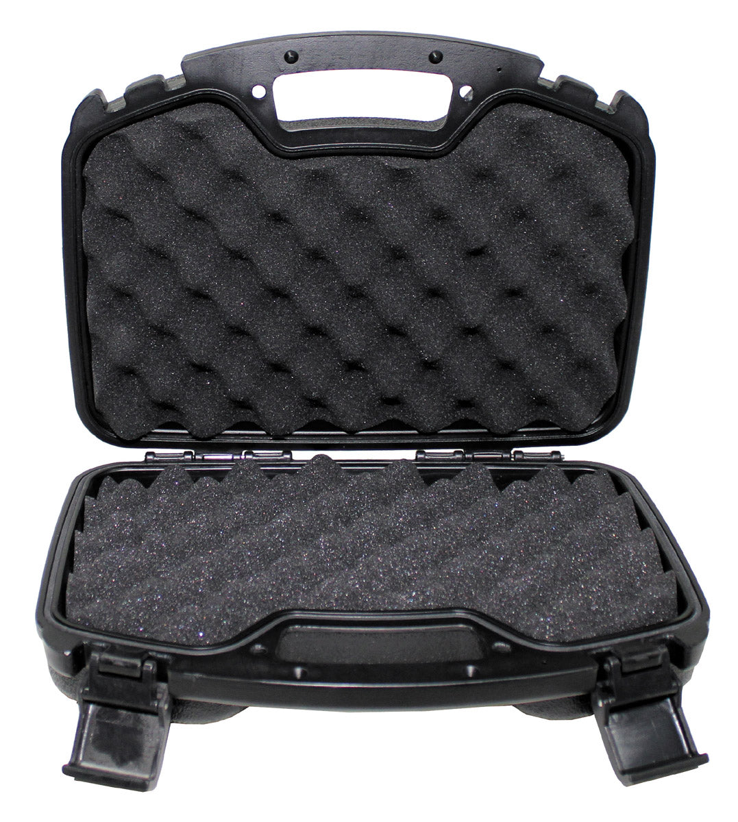 Pistolen-Koffer, Kunststoff, gross, abschliessbar, schwarz