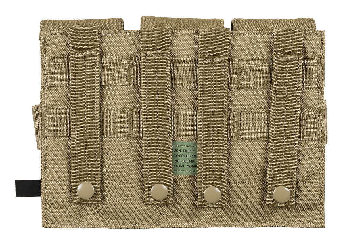 Magazintasche,3-fach,"MOLLE", coyote tan