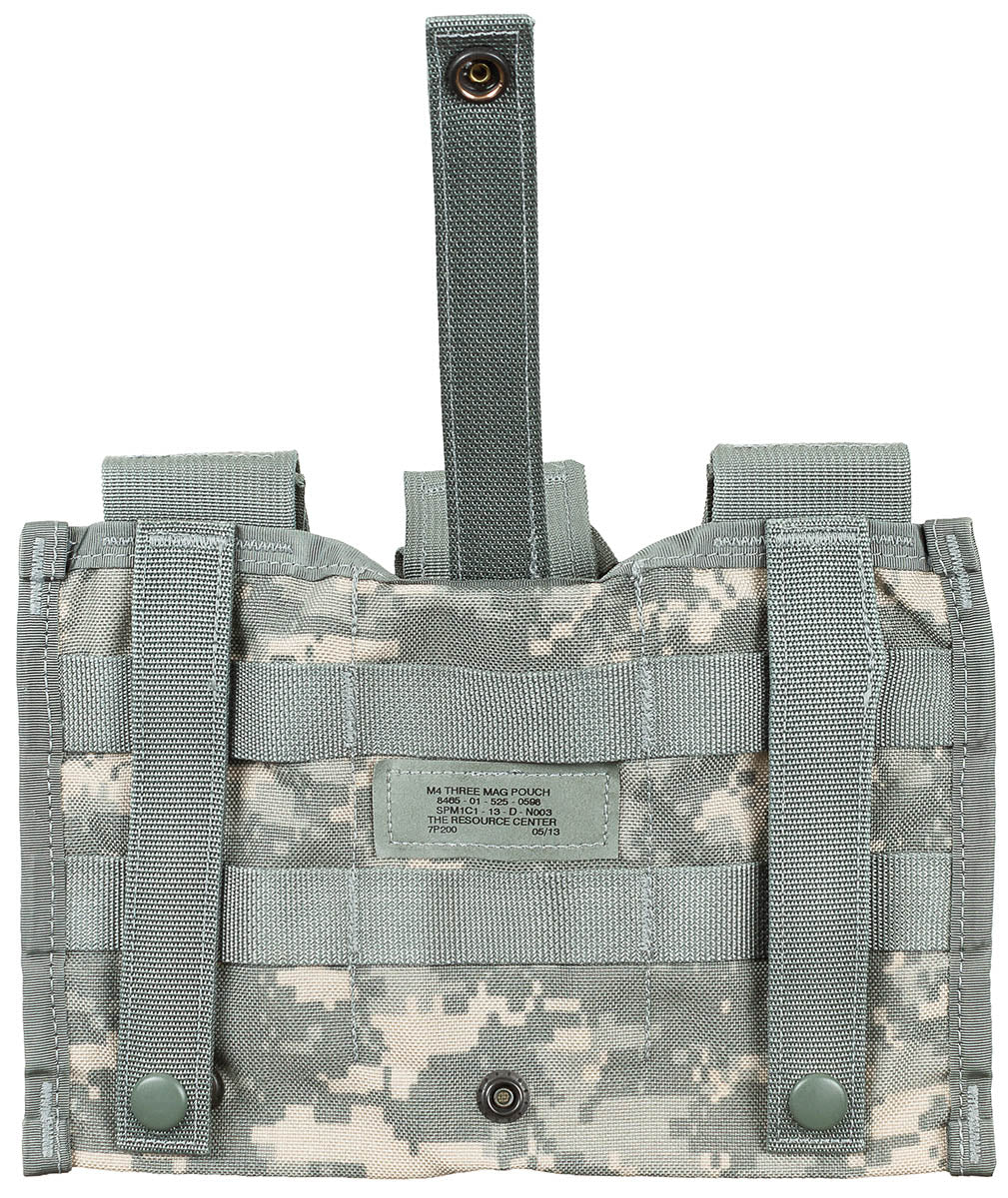 US Magazintasche, "M4", MOLLE, 3-fach, AT-digital., neuw.