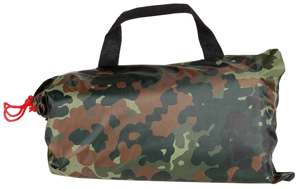 Mehrzweckplane, "Tarp", flecktarn, ca. 300 x 400 cm
