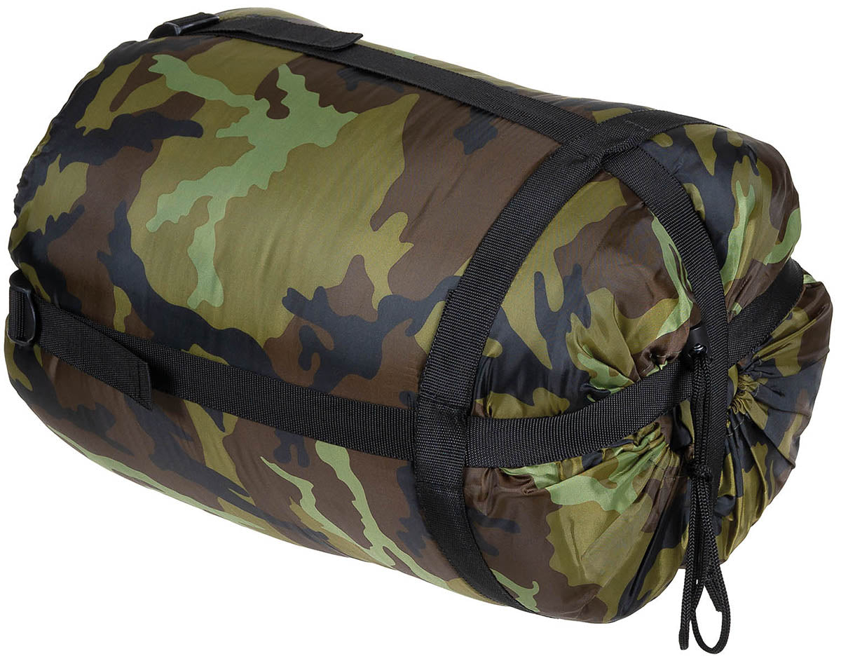 Mumienschlafsack, M95 CZ tarn, 2-lagige Füllung