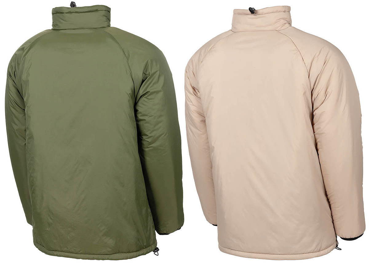 Brit. Thermojacke, wendbar, oliv/khaki