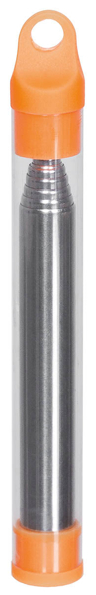 Flasche, Teströhre, Spritze, Leuchtstab, Metallstange, Oranger Deckel, Sicherheitskappe, Rohr, Zylinder, Metallstange, Orange
