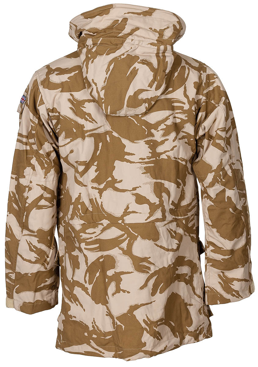 Brit. Kommandojacke "Smock", DPM desert, winddicht, neuw.