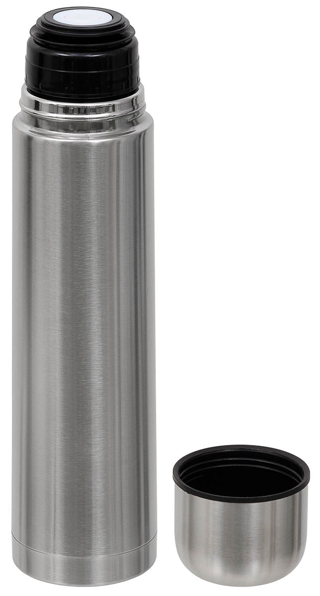 Vakuum-Thermoskanne, 1 l, Edelstahl