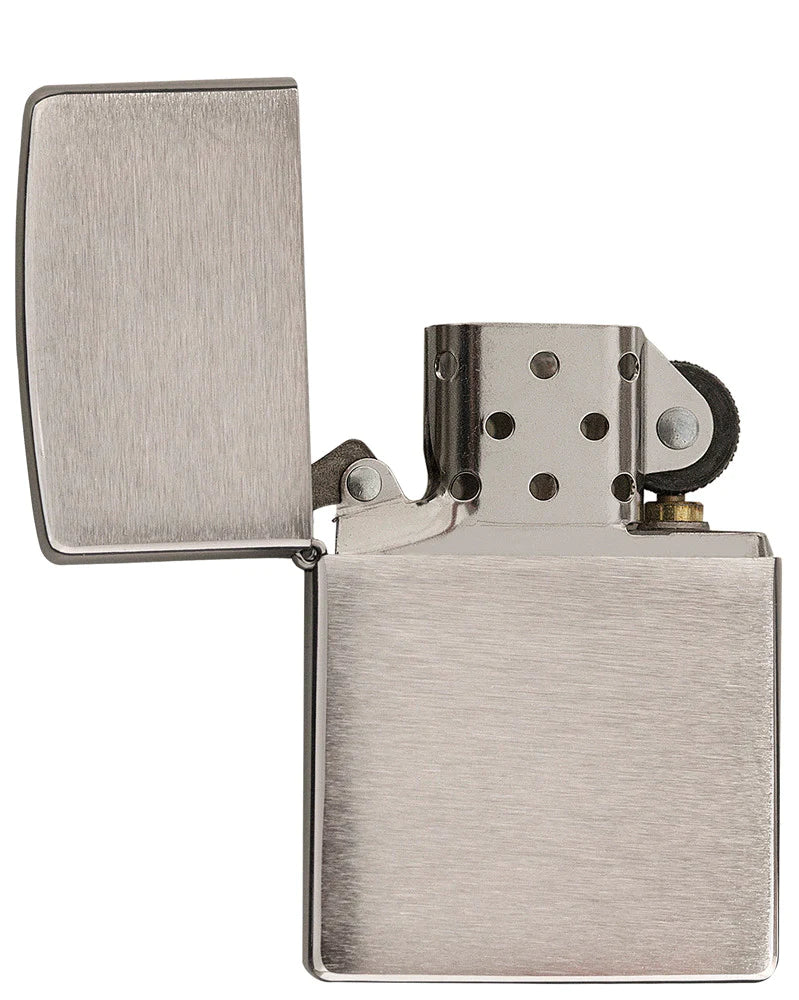 Zippo Feuerzeug - Chrome Brushed (chrom gebürstet)