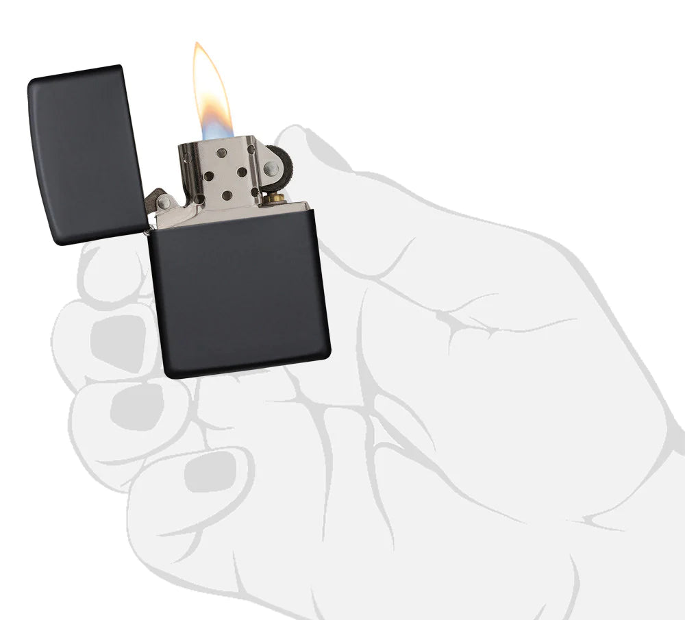 Zippo Feuerzeug - Black Matte (schwarz matt)