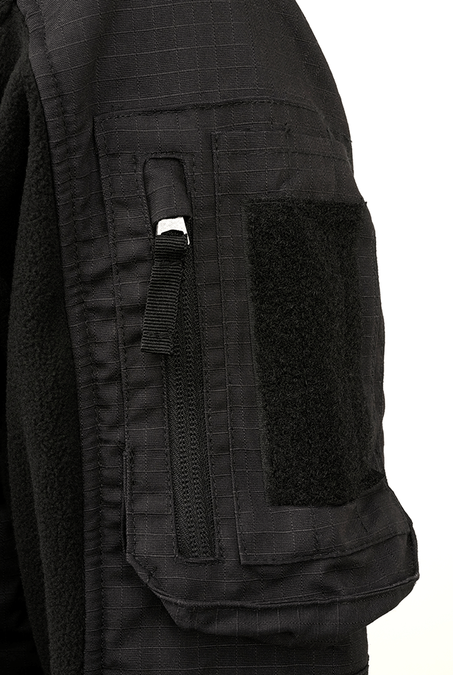 Fleece Ripstop Jacket black