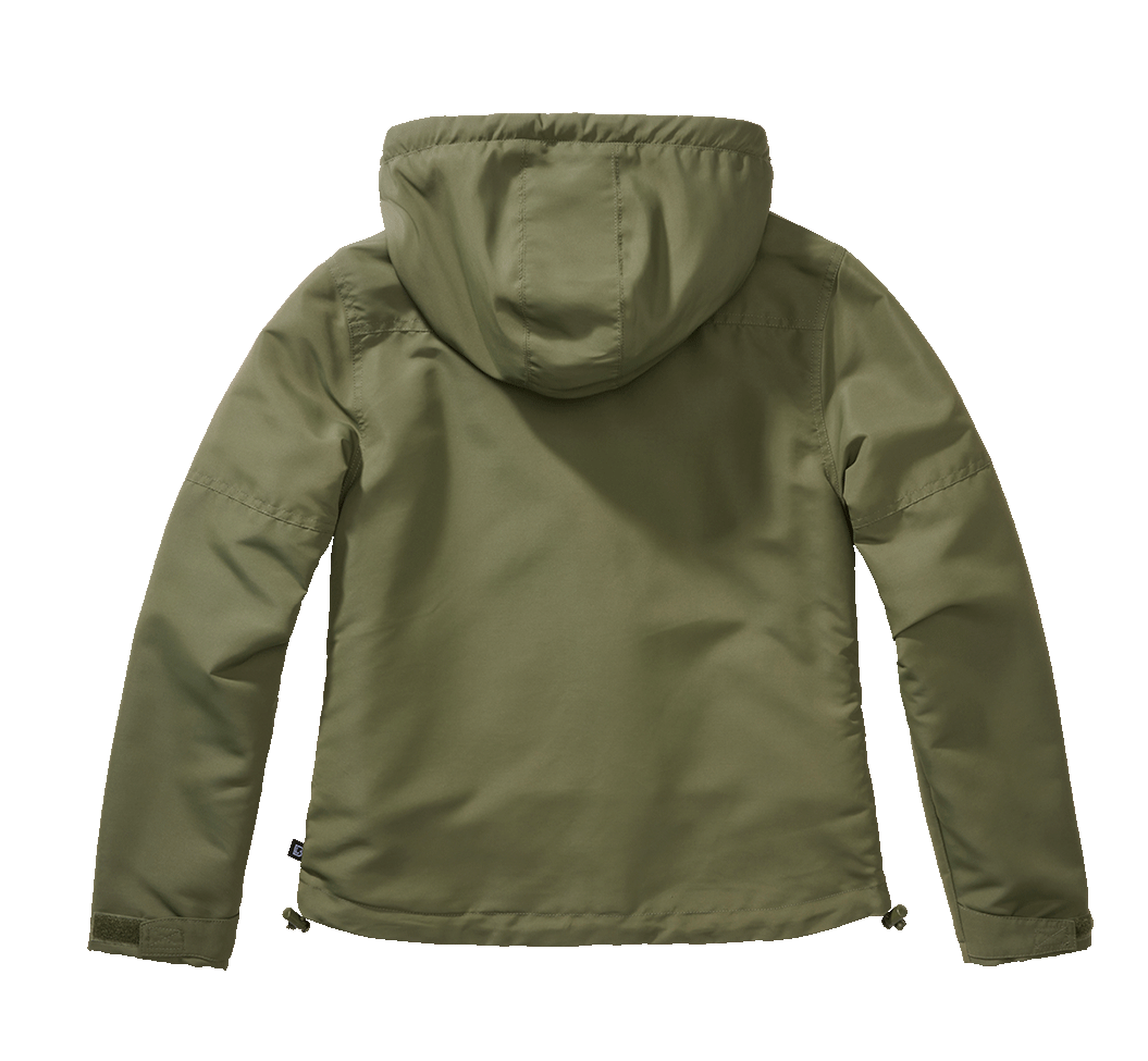 Women Frontzip Windbreaker olive