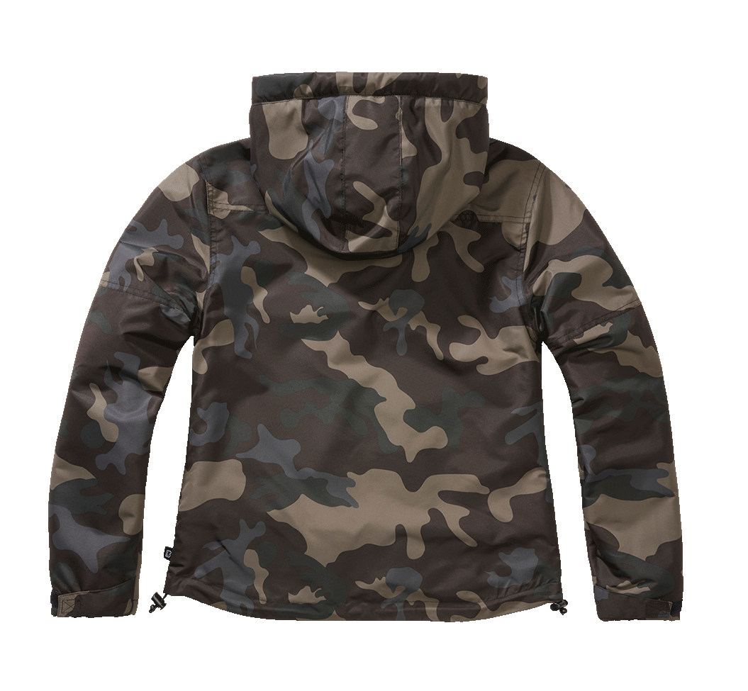 Women Frontzip Windbreaker darkcamo