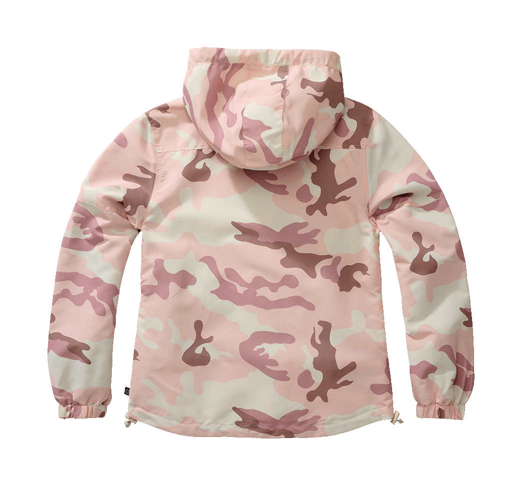 Women Summer Frontzip Windbreaker candy camo
