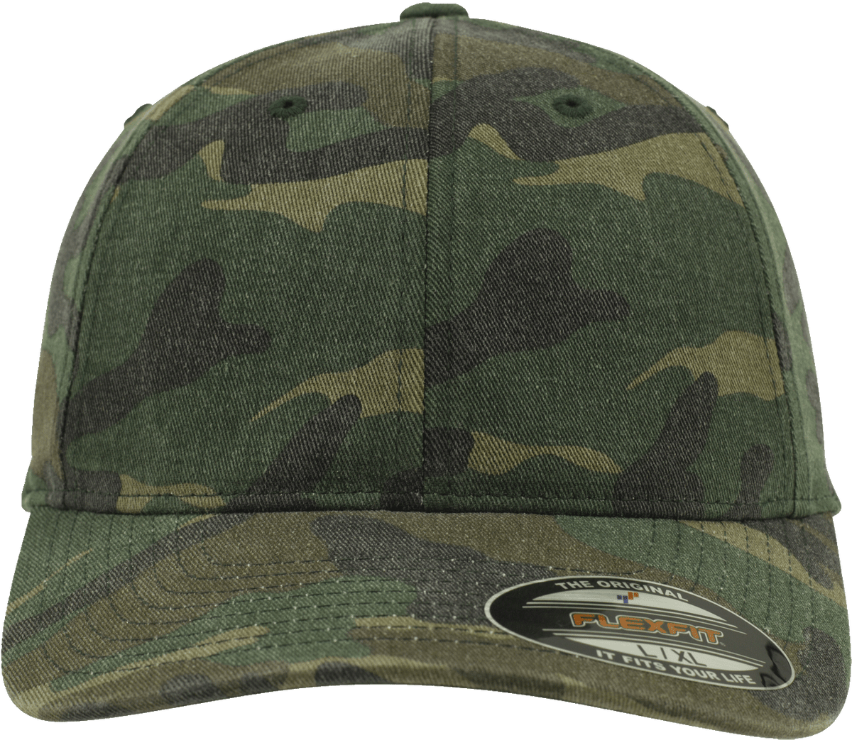 Flexfit Garment Washed Camo