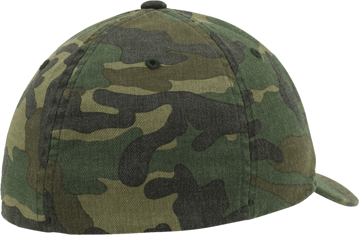 Flexfit Garment Washed Camo