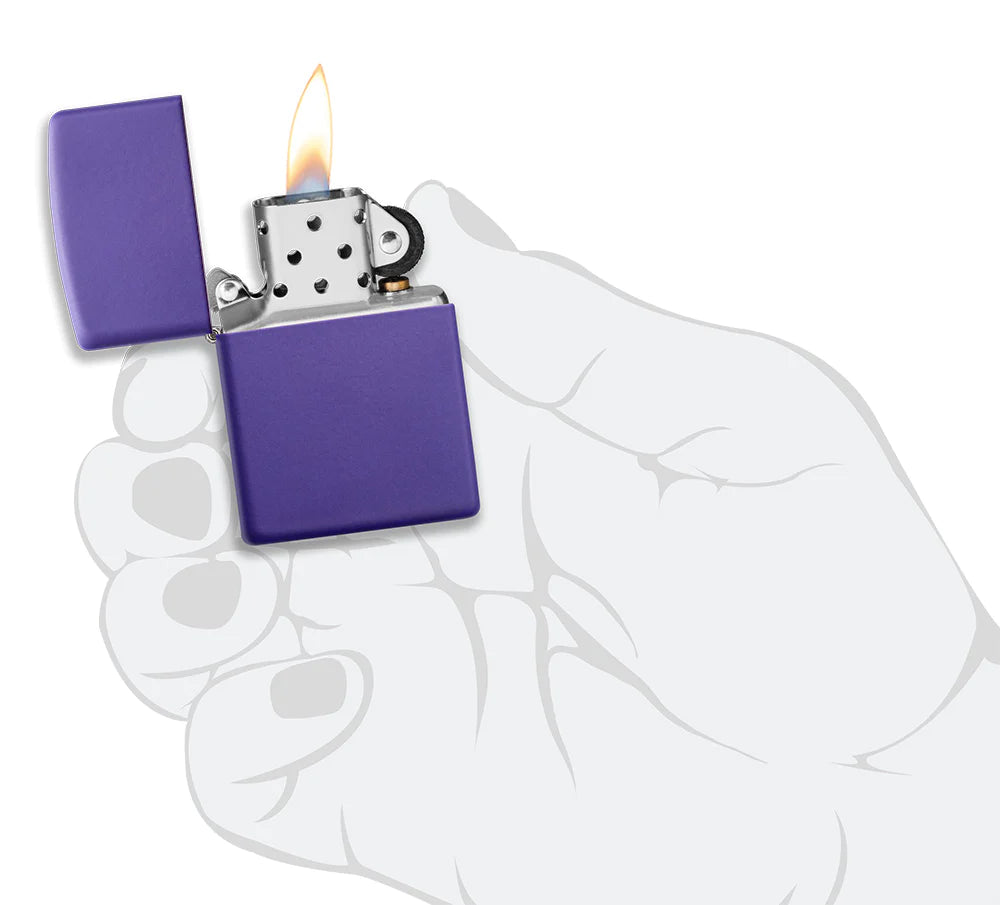 Zippo Feuerzeug - Purple Matte (violett-matt)