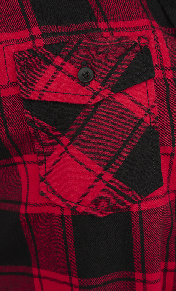 Women Gracey Longshirt Sleeveless red/black