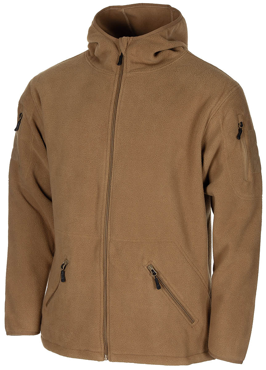 Fleece-Jacke, "Tactical", coyote tan