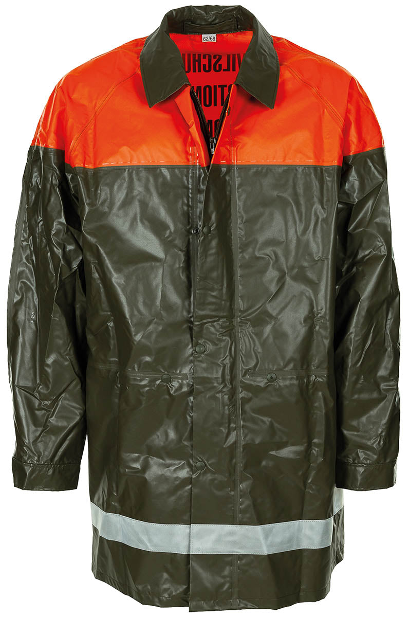 Schweiz. Regenjacke, oliv, "Zivilschutz", neuw.,