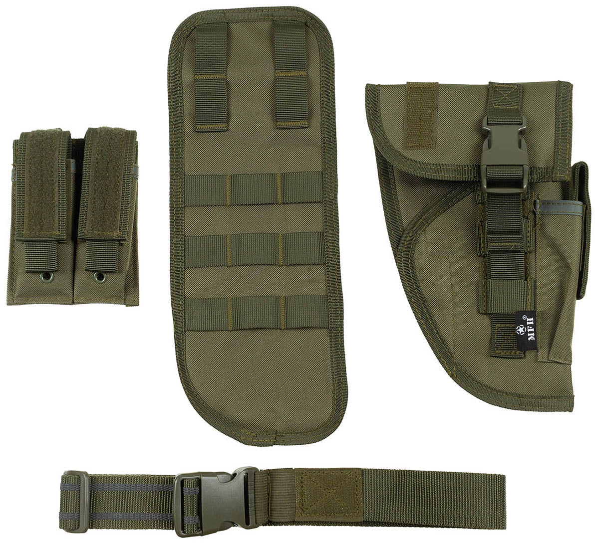 Zubehor, Riemen, Leinwand, Tasche, Taktisch, Gürtel, Holster, Moll, taktisch, Beutel, Magazin, oliv, modular, Taktische Tasch