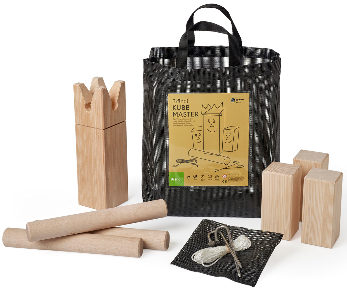 Brändi - Kubb Master Outdoorspiel
