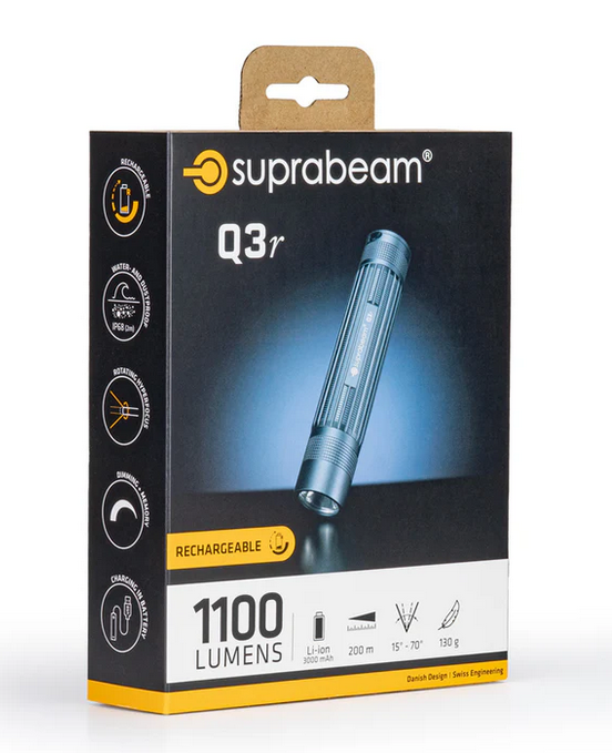 Taschenlampe Q3r (1100 Lumen)
