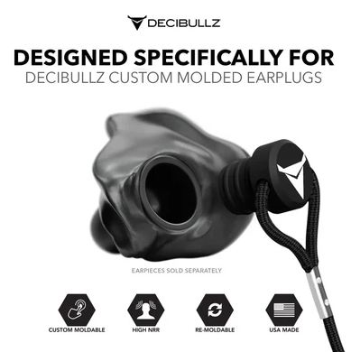 Decibullz - Zubehör Lanyard for Molded Earplugs (Umhängeband)