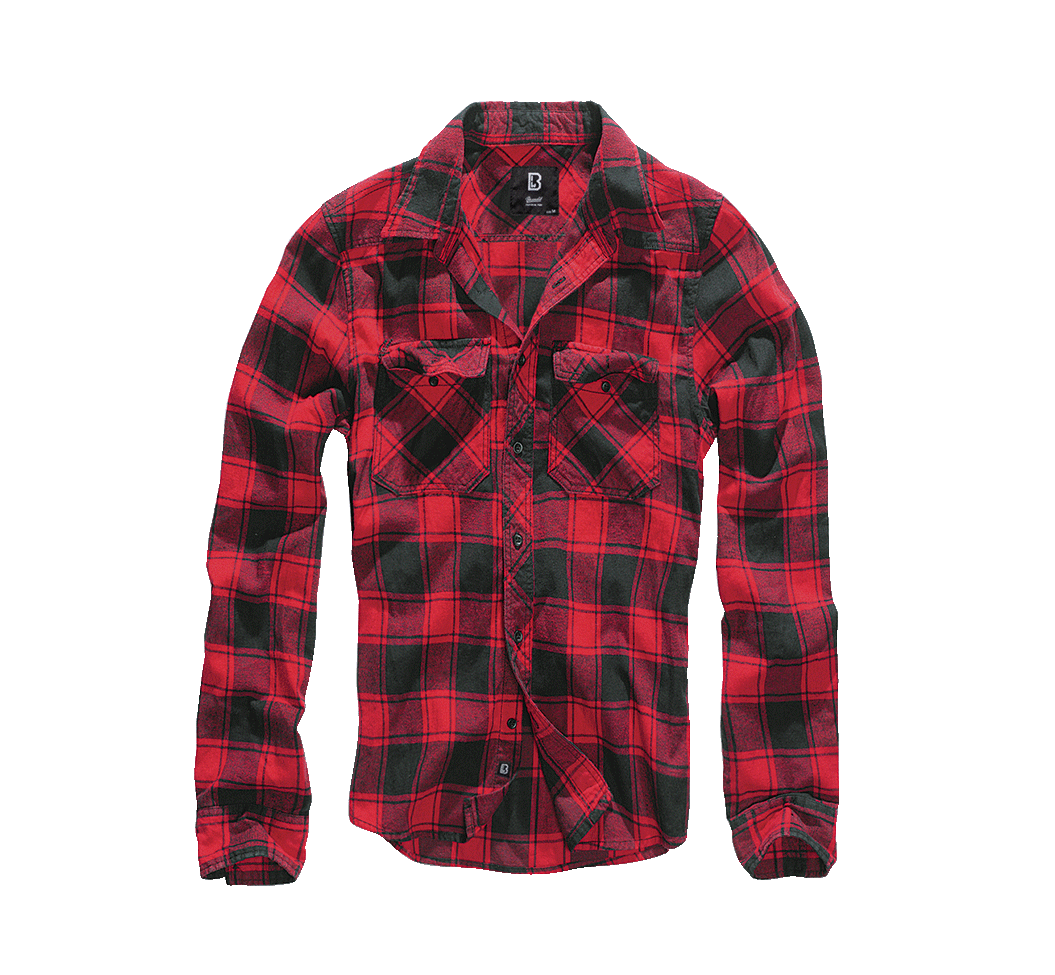 Check Shirt Long Sleeve red/black