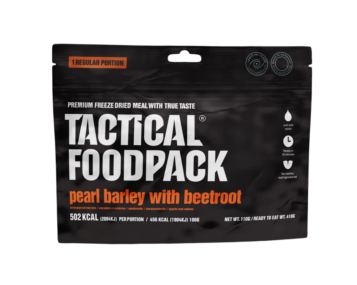 Tactical Foodpack - Pearl Barley with Beetroot (Perlgraupen mit Roter Beete)