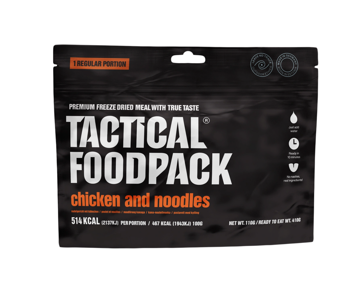 Tactical Foodpack - Chicken and Noodles (Nudeln mit Hähnchen-Kokos-Sauce)
