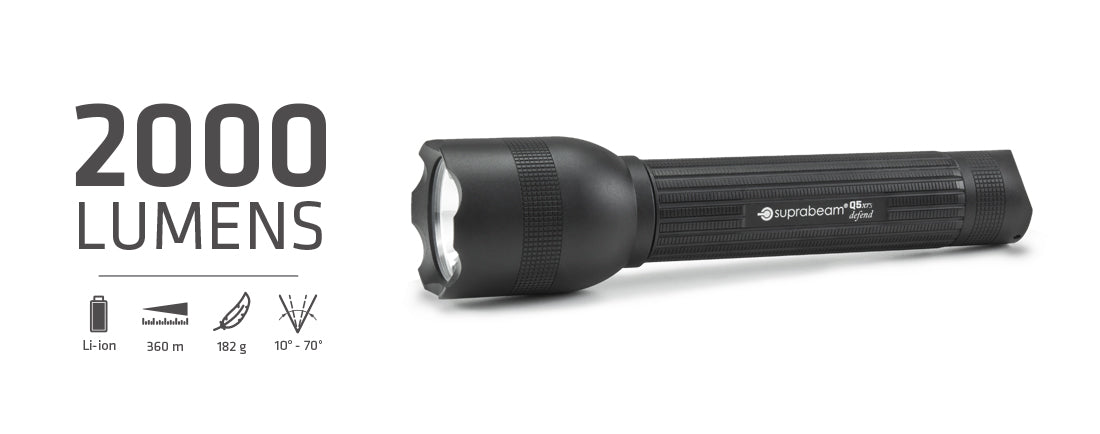 Taschenlampe Q5xrs defend (2000 Lumen)