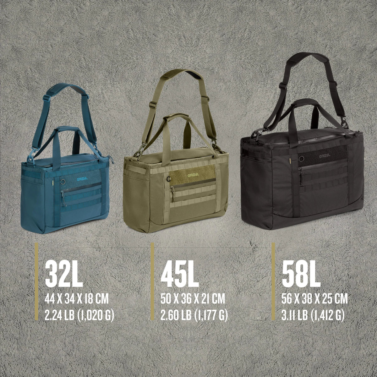 GRAYL - Mission Tote Bag Tasche 32 Liter (Olive Drab)