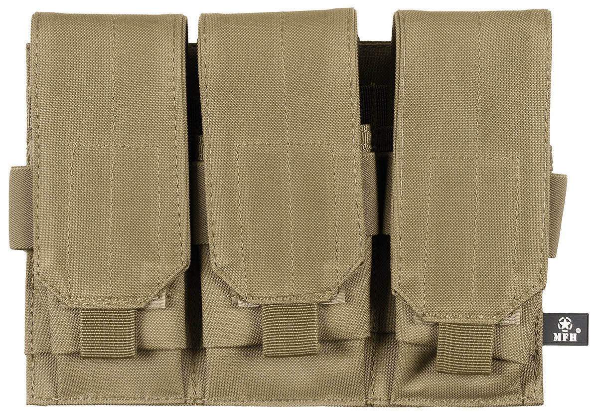 Magazintasche,3-fach,"MOLLE", coyote tan