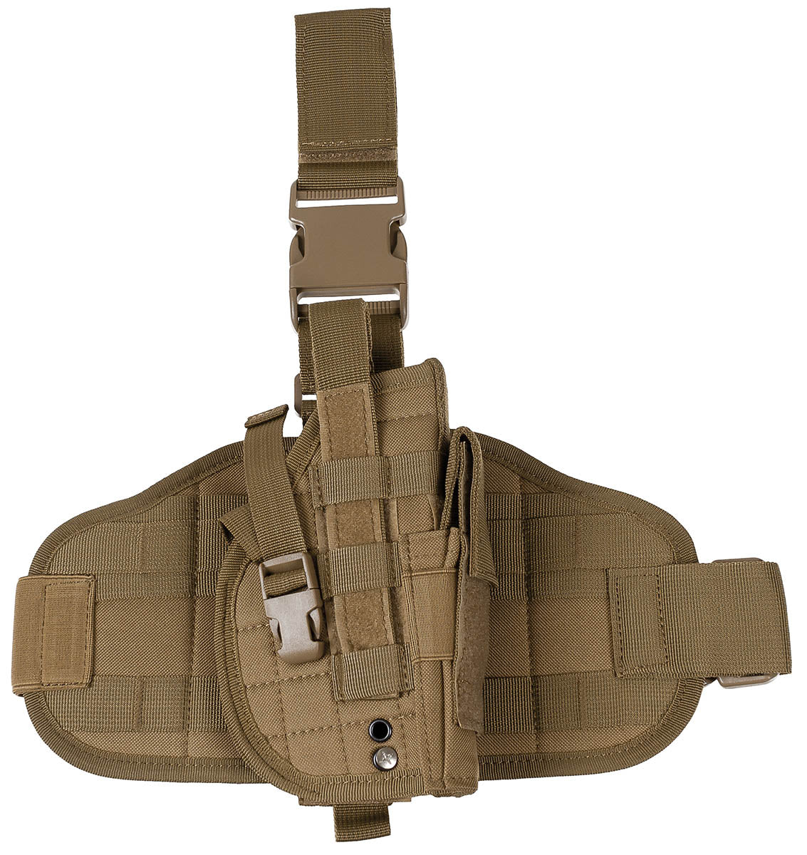 Pistolenbeinholster, "MOLLE", rechts, coyote tan