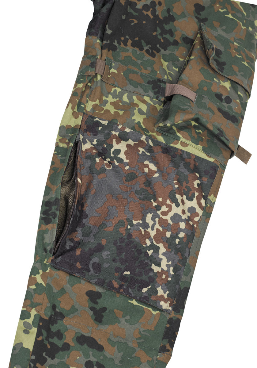 BW Kampfhose, Einsatz/Übung, flecktarn
