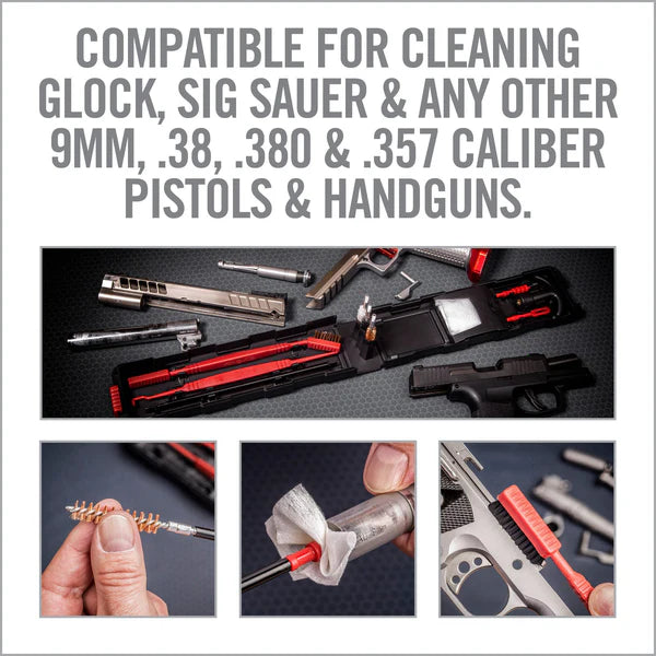 Real Avid - Prime 9 Handgun Cleaning Kit 9mm/357/38 (Reinigungsset)