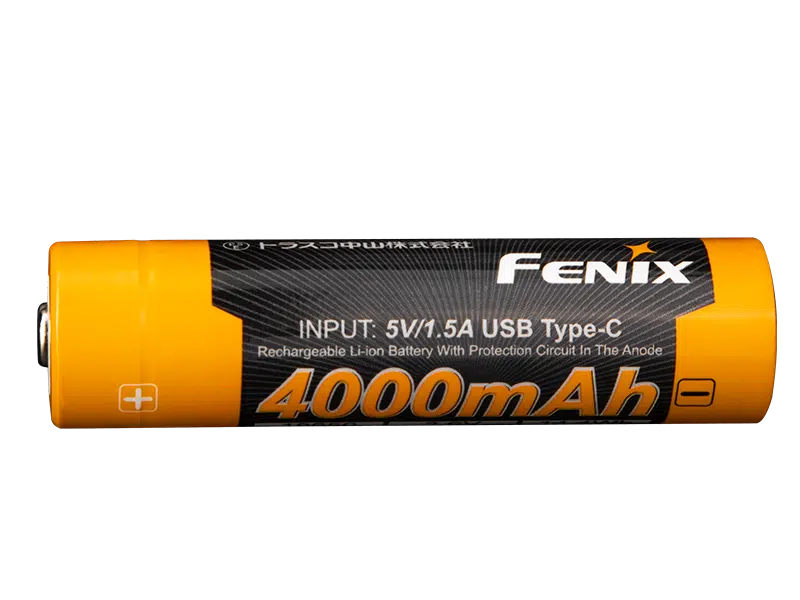 Fenix - 18650 ARB-L18-4000U Akku - 4000 mAh (USB-C)