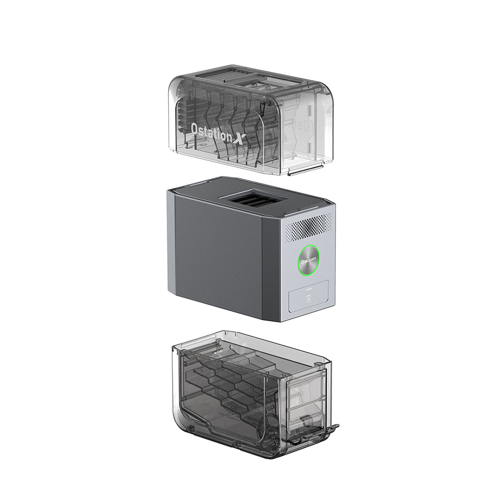 Olight - Ostation X automatisches 3 in 1 Ladegerät für AAA-Akkus