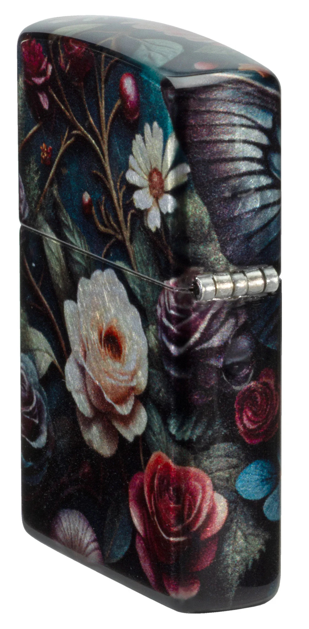Zippo Feuerzeug - Floral Skull