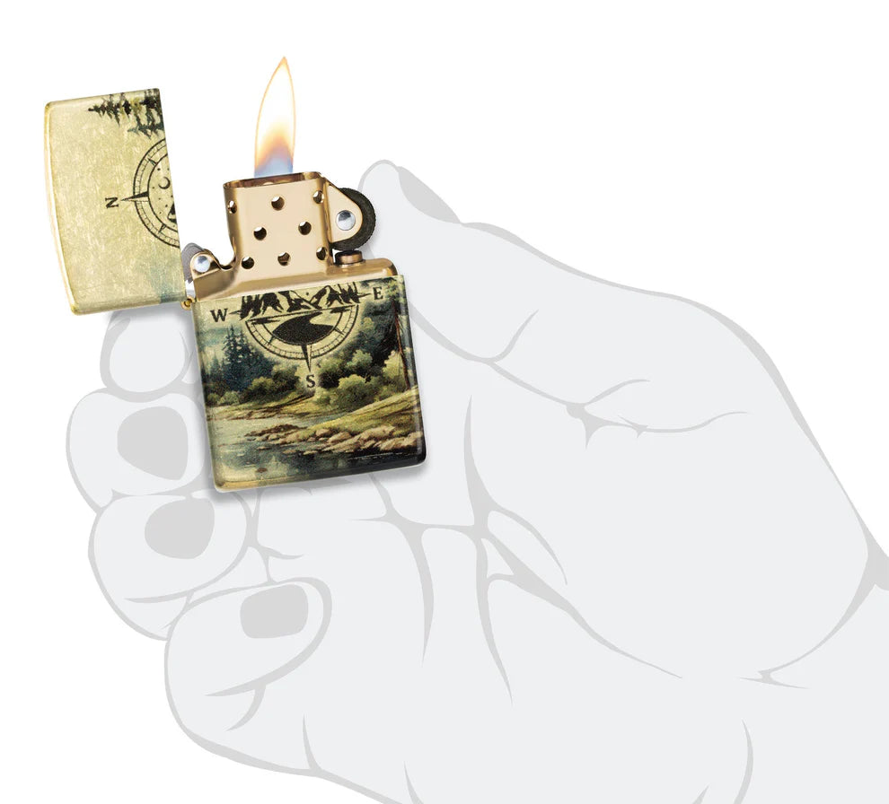 Zippo Feuerzeug - Compass Adventure