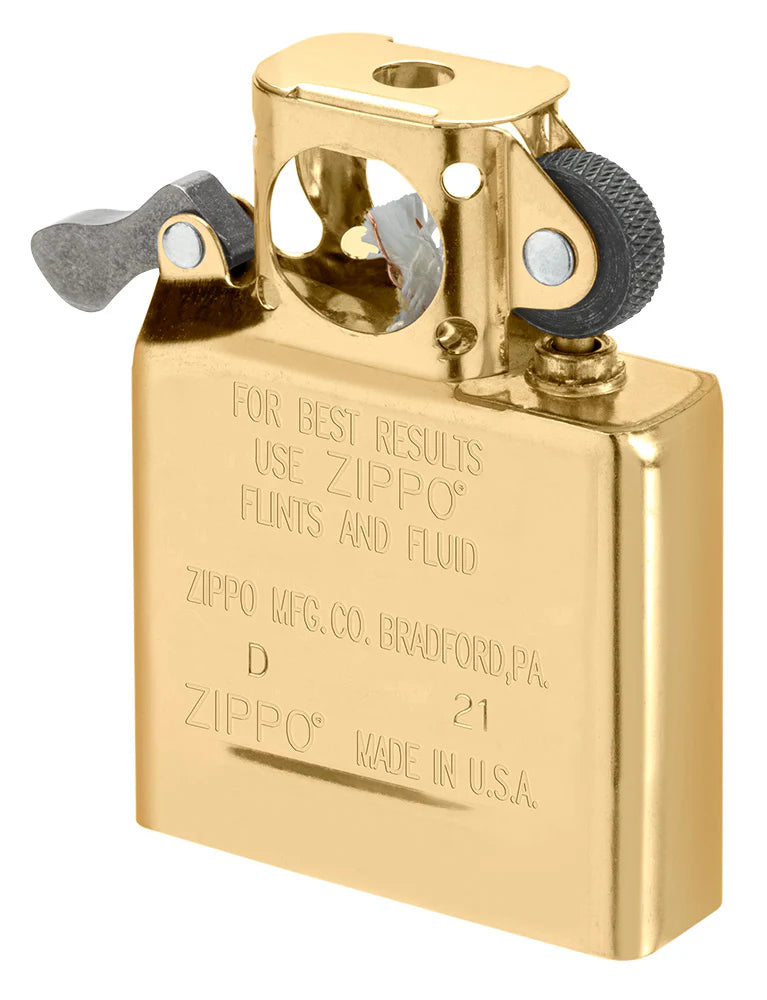 Zippo Feuerzeugeinsatz - Pipe Insert (vergoldet)
