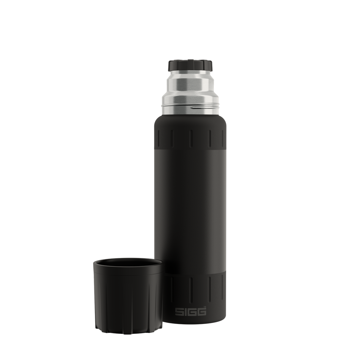 SIGG - Thermo Trinkflasche Alpine Star Black 0.75 L