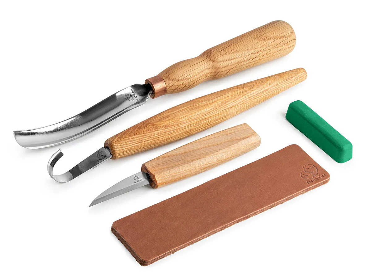 BeaverCraft - S47 Holzschnitzwerkzeug-Set für Löffel