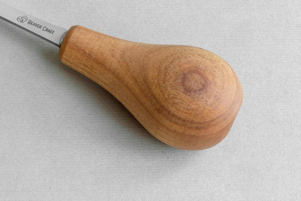 BeaverCraft - C17P Universal Schnitzmesser mit Handflächengriff