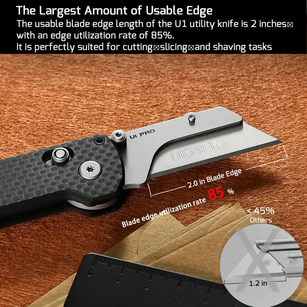 Olight - U1 Pro Utility Multitool Klappmesser Carbon
