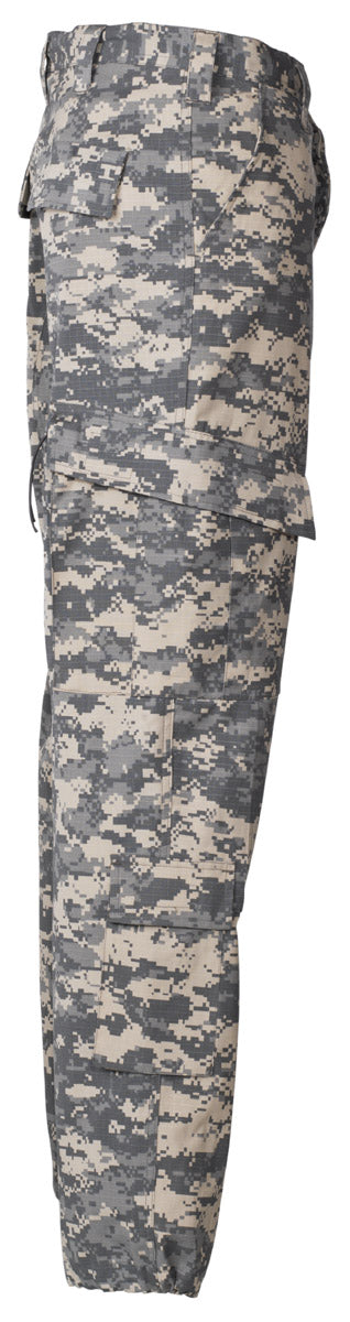 Tarnhose, Camouflage, Militärstil, Cargo-Hose, Pants, Kampfanzug, Cargohose, Jagd- / Tarnmuster, Digitaltarnung, Hose mit Tas