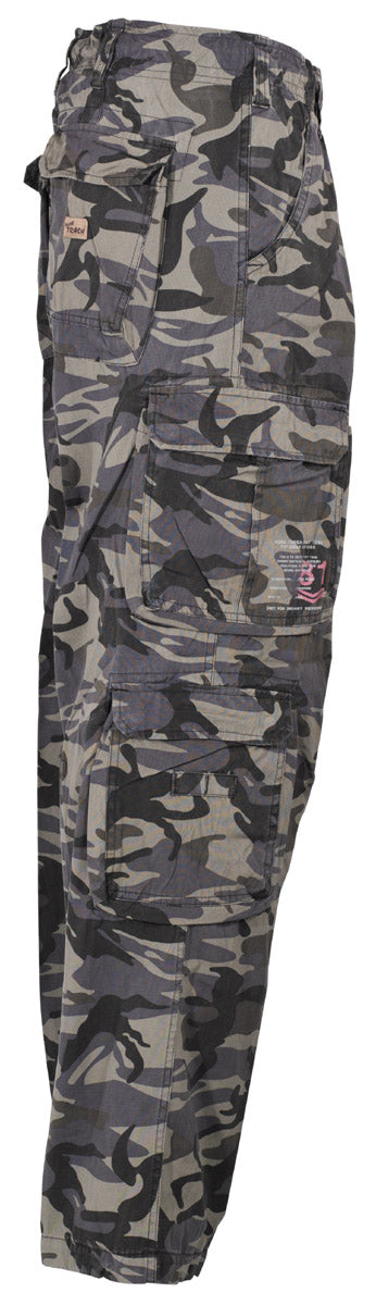 Cargohose, Tarnmuster, Camouflage, Cargo-Taschen, Joggpants, Tarnjacke, Camouflage, Cargo-Hose, Mehrfachtaschen, Hose mit Bün