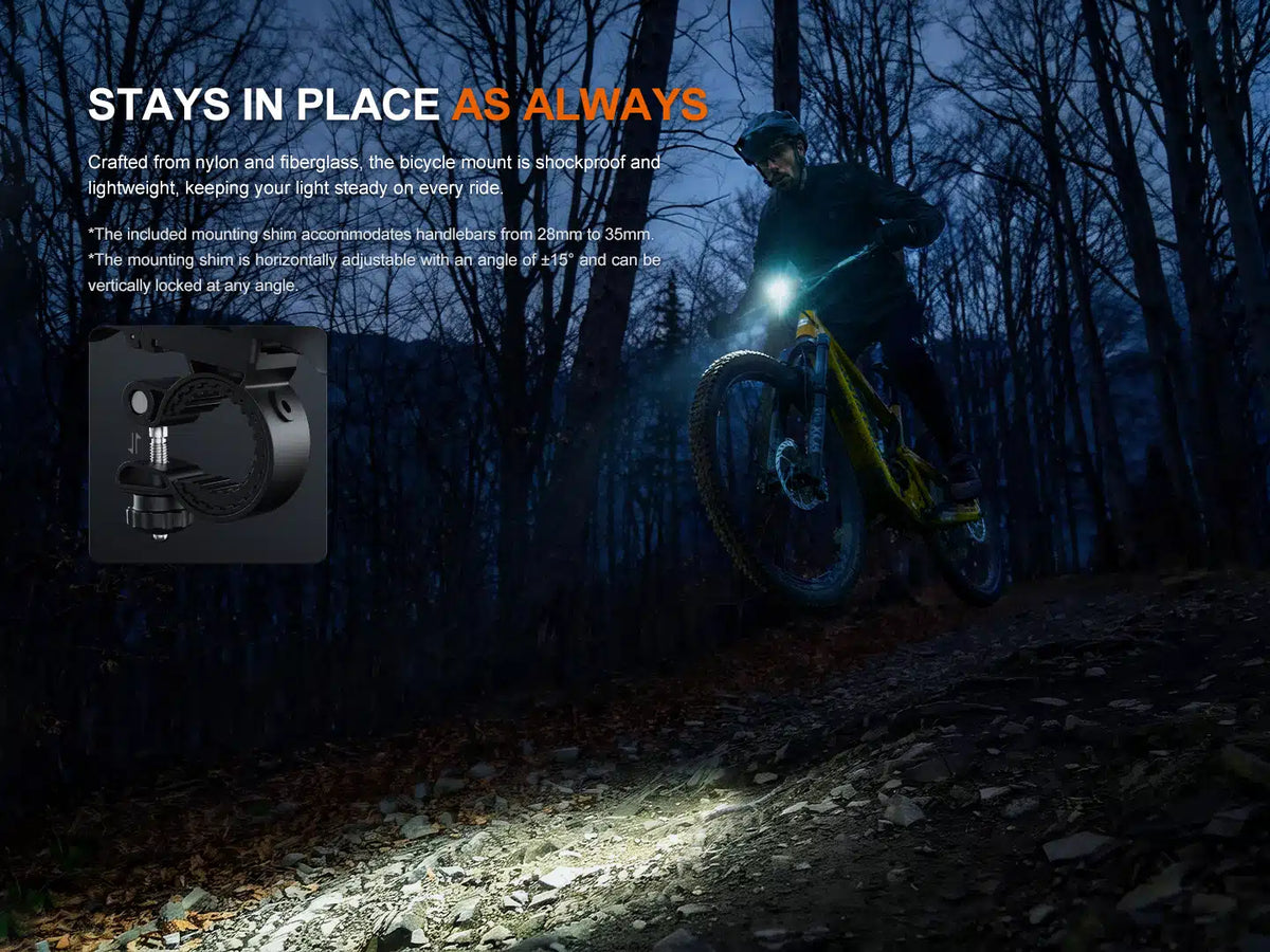 Fenix - BC45R Fahrradlampe (3300 Lumen)